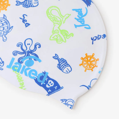 Gorro de natación Jaked Waves Junior