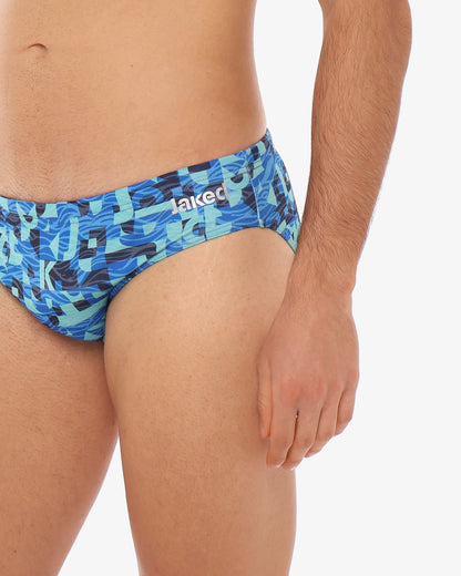 Ropa de baño Brief Jaked Camouflage | Blue Zone