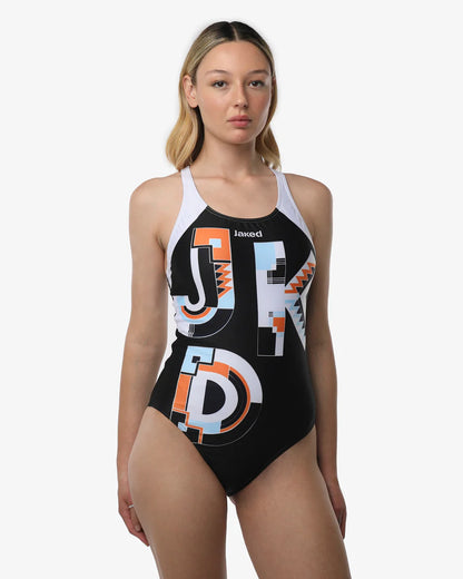 Ropa de baño One-piece Jaked Mood Nero | Blue Zone