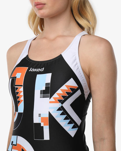 Ropa de baño One-piece Jaked Mood Nero | Blue Zone